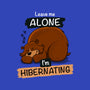 Leave Me Alone I'm Hibernating-Womens-Racerback-Tank-drbutler