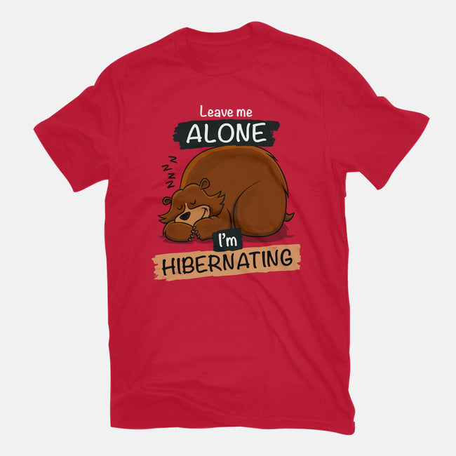 Leave Me Alone I'm Hibernating-Youth-Basic-Tee-drbutler