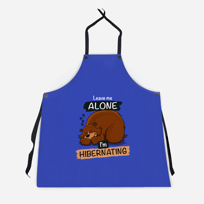 Leave Me Alone I'm Hibernating-Unisex-Kitchen-Apron-drbutler