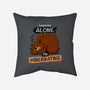 Leave Me Alone I'm Hibernating-None-Removable Cover-Throw Pillow-drbutler