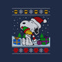 Holiday Beagle-Womens-Racerback-Tank-drbutler