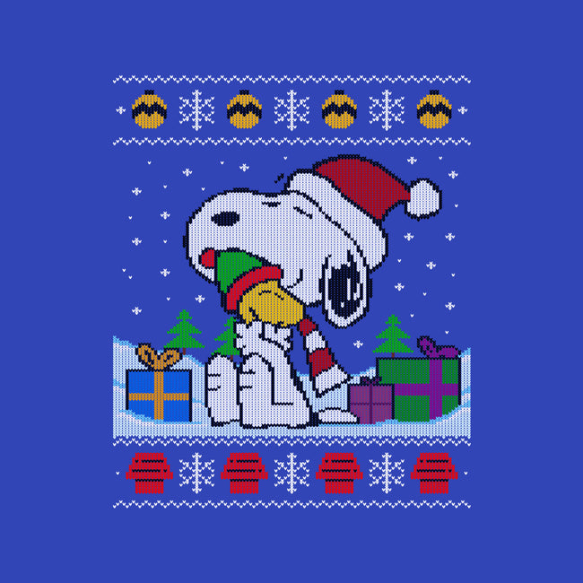 Holiday Beagle-Mens-Long Sleeved-Tee-drbutler