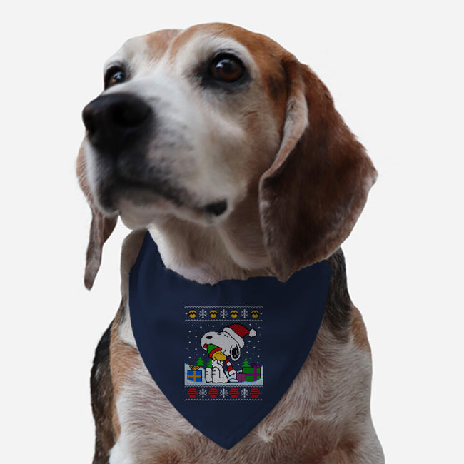 Holiday Beagle-Dog-Adjustable-Pet Collar-drbutler