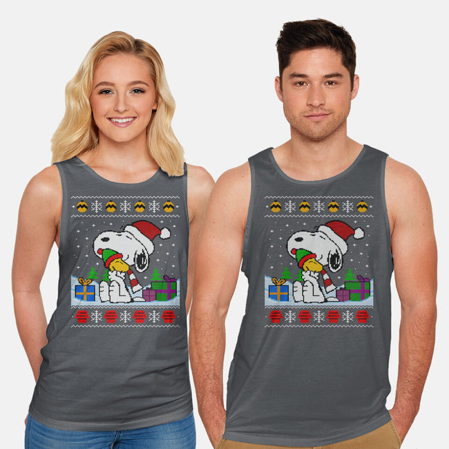 Holiday Beagle-Unisex-Basic-Tank-drbutler