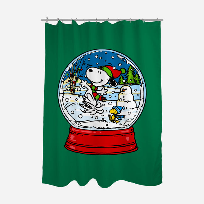 Hello Winter-None-Polyester-Shower Curtain-drbutler