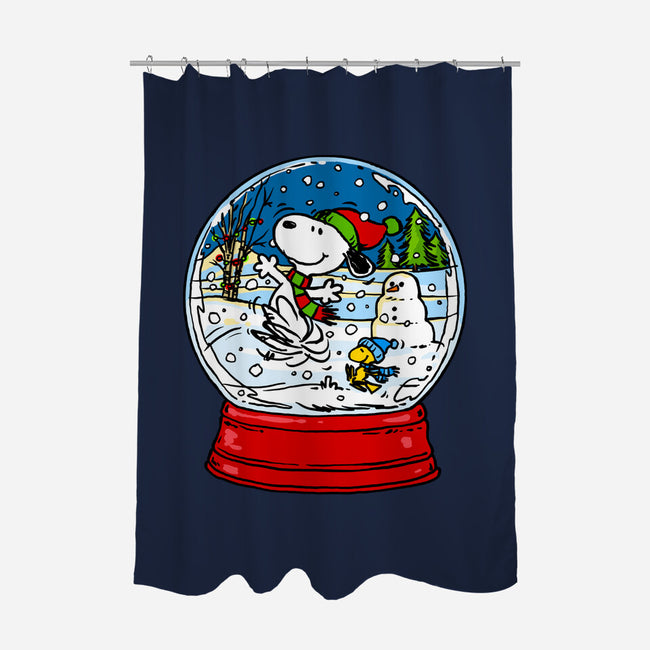 Hello Winter-None-Polyester-Shower Curtain-drbutler