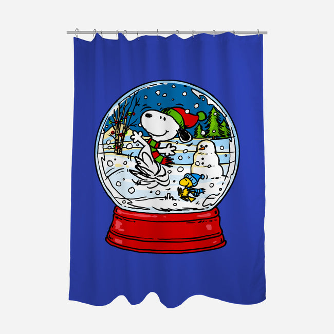 Hello Winter-None-Polyester-Shower Curtain-drbutler