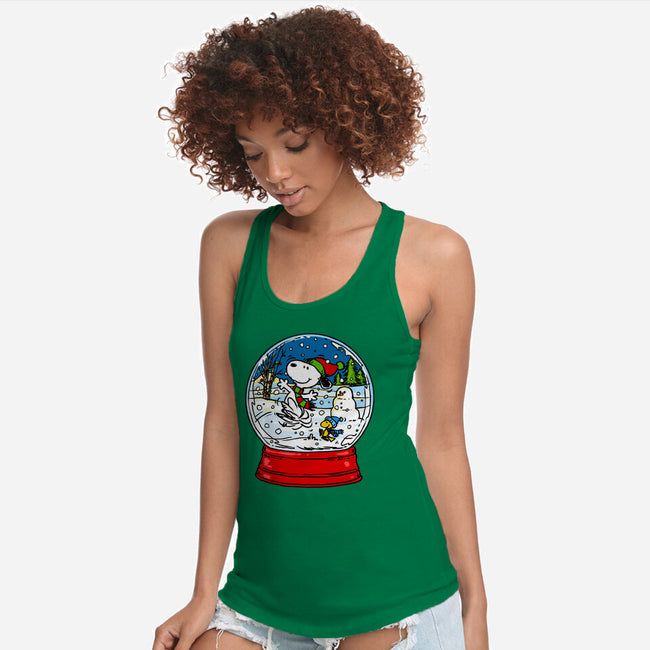 Hello Winter-Womens-Racerback-Tank-drbutler