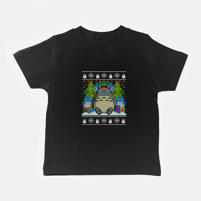 Festive Forest-Baby-Basic-Tee-drbutler