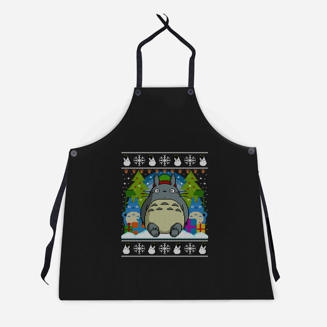 Festive Forest-Unisex-Kitchen-Apron-drbutler