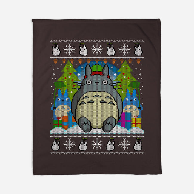 Festive Forest-None-Fleece-Blanket-drbutler