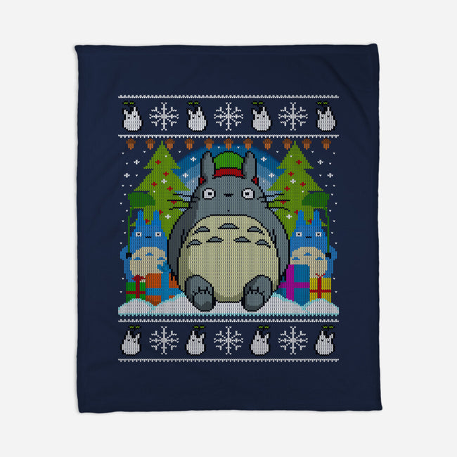 Festive Forest-None-Fleece-Blanket-drbutler