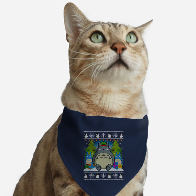 Festive Forest-Cat-Adjustable-Pet Collar-drbutler