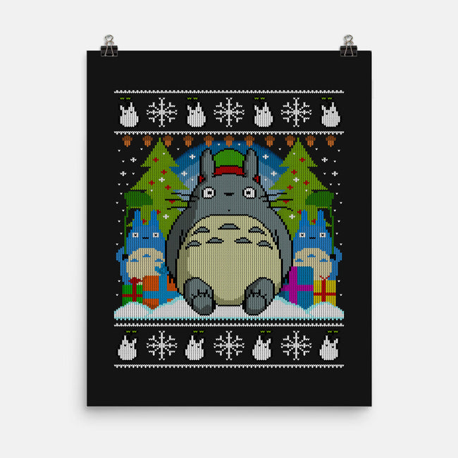 Festive Forest-None-Matte-Poster-drbutler