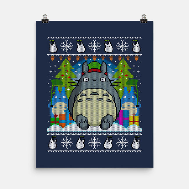 Festive Forest-None-Matte-Poster-drbutler