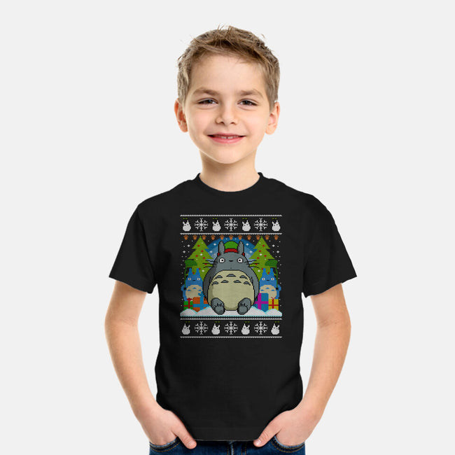 Festive Forest-Youth-Basic-Tee-drbutler