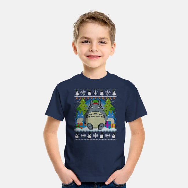 Festive Forest-Youth-Basic-Tee-drbutler