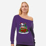 Deck The Kennel-Womens-Off Shoulder-Sweatshirt-drbutler