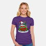 Deck The Kennel-Womens-Fitted-Tee-drbutler