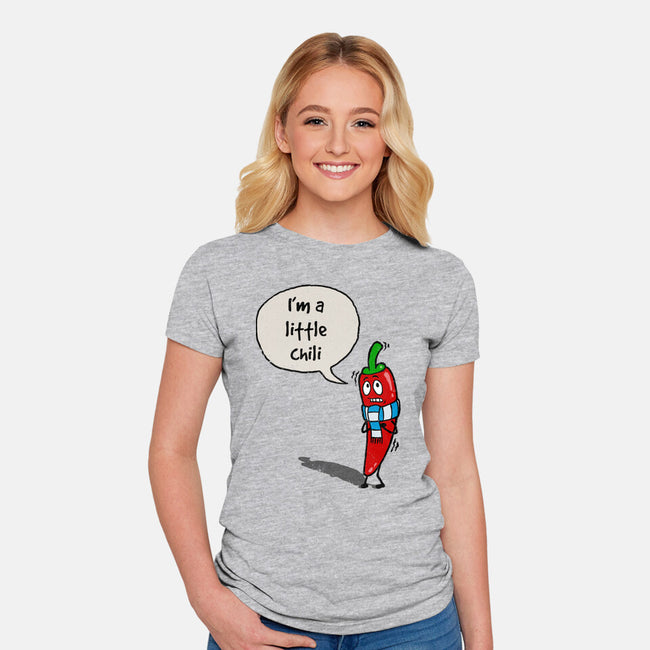 A Little Chili-Womens-Fitted-Tee-drbutler