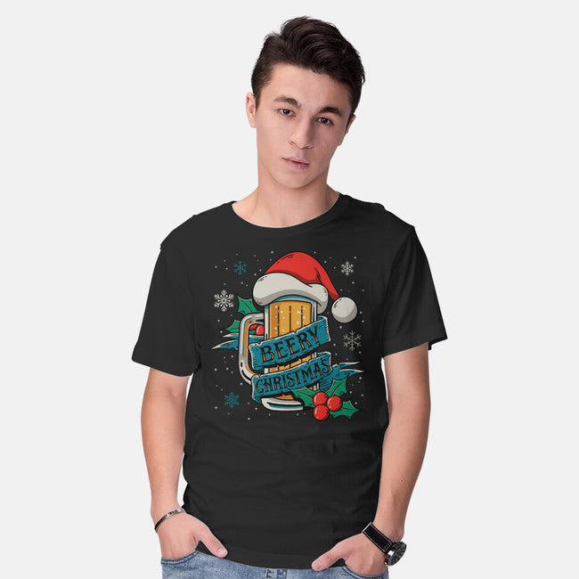 Beery Christmas-Mens-Basic-Tee-Getsousa!