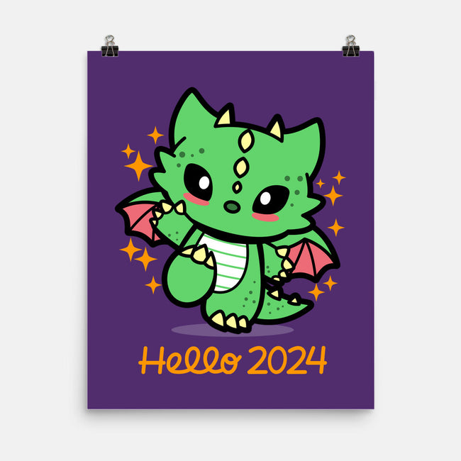 Hello 2024-None-Matte-Poster-Boggs Nicolas