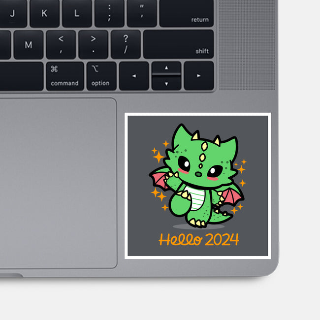 Hello 2024-None-Glossy-Sticker-Boggs Nicolas