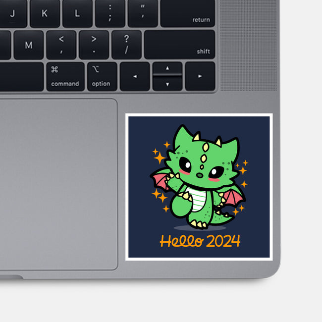 Hello 2024-None-Glossy-Sticker-Boggs Nicolas