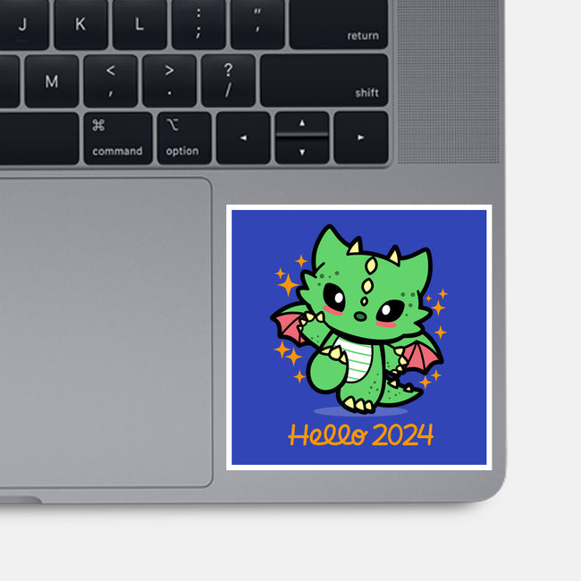 Hello 2024-None-Glossy-Sticker-Boggs Nicolas