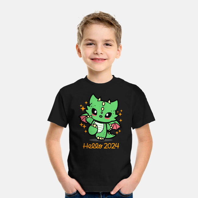 Hello 2024-Youth-Basic-Tee-Boggs Nicolas