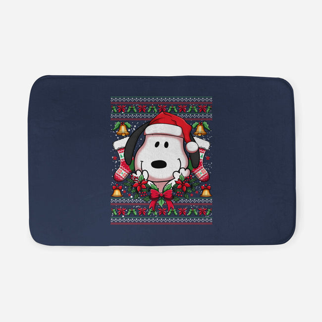 Snoopy Christmas Sweater-None-Memory Foam-Bath Mat-JamesQJO