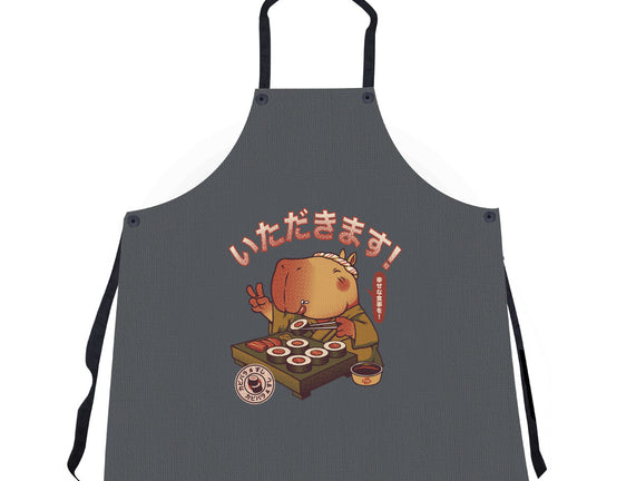 Sushi Chef Cute Capybara