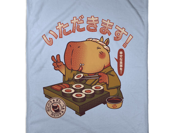 Sushi Chef Cute Capybara