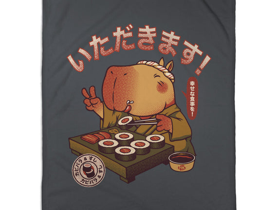 Sushi Chef Cute Capybara