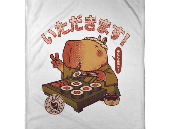 Sushi Chef Cute Capybara