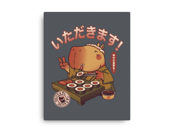 Sushi Chef Cute Capybara