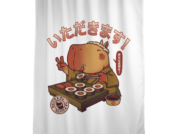 Sushi Chef Cute Capybara