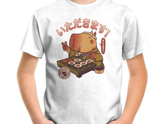 Sushi Chef Cute Capybara