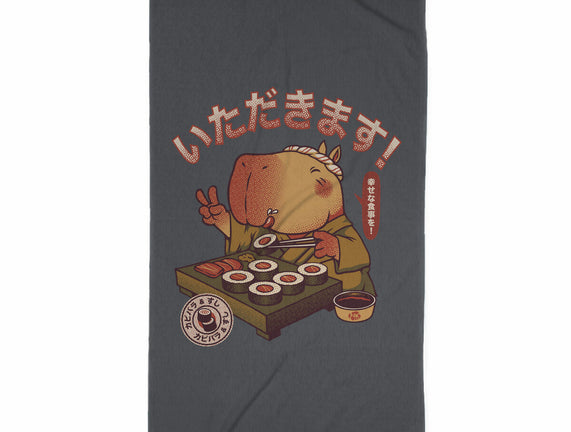 Sushi Chef Cute Capybara