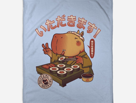 Sushi Chef Cute Capybara