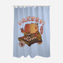 Sushi Chef Cute Capybara-None-Polyester-Shower Curtain-tobefonseca