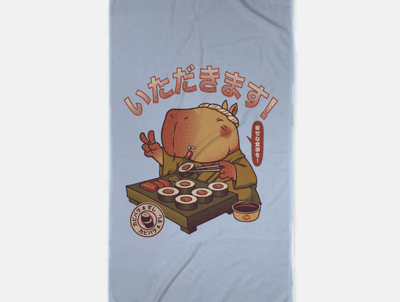 Sushi Chef Cute Capybara