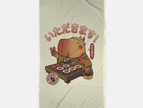 Sushi Chef Cute Capybara