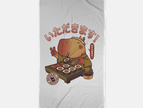 Sushi Chef Cute Capybara