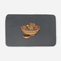 Capybara Cute Ramen-None-Memory Foam-Bath Mat-tobefonseca