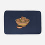 Capybara Cute Ramen-None-Memory Foam-Bath Mat-tobefonseca