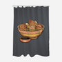 Capybara Cute Ramen-None-Polyester-Shower Curtain-tobefonseca