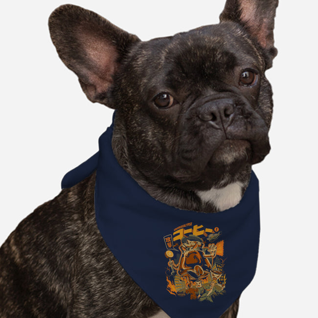 Coffecalypse-Dog-Bandana-Pet Collar-ilustrata