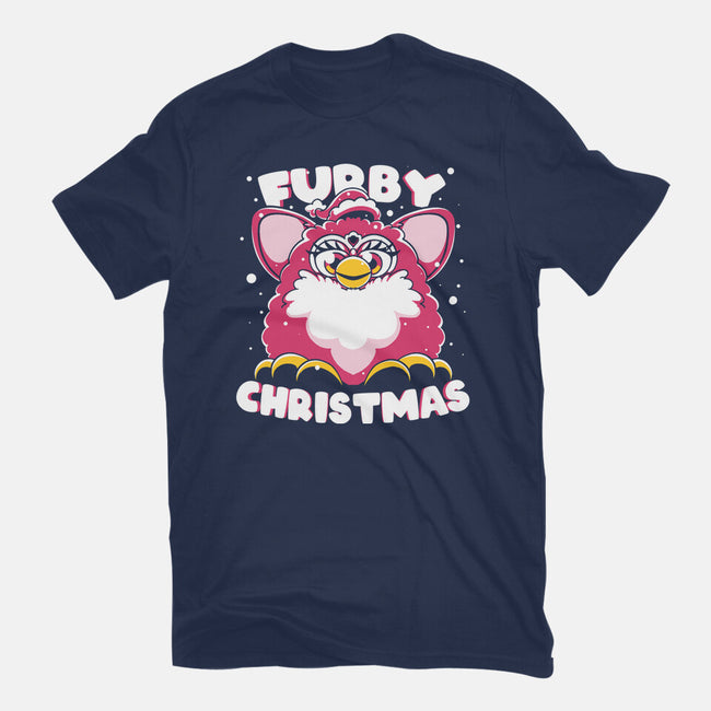 Furby Christmas-Unisex-Basic-Tee-estudiofitas