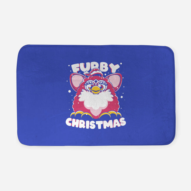 Furby Christmas-None-Memory Foam-Bath Mat-estudiofitas